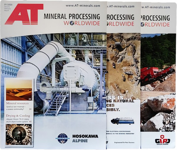 AT MINERAL PROCESSING WORLDWIDE Subscription
